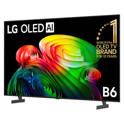 LG 65" B6 Smart 4K OLED AI TV (2026)