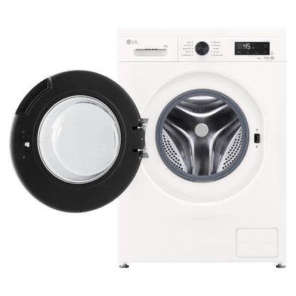LG 8kg Front Load Washing Machine (Series 1) - Essence White