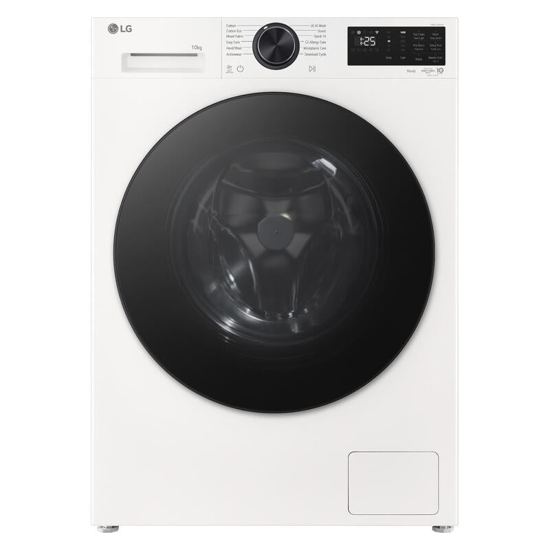 LG 10kg AI Front Load Washing Machine - White (Series 3)