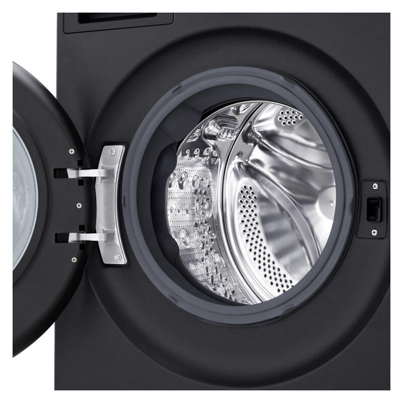 LG 9kg AI Front Load Washing Machine - Matte Black (Series 9)