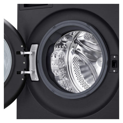 LG 9kg AI Front Load Washing Machine - Matte Black (Series 9)