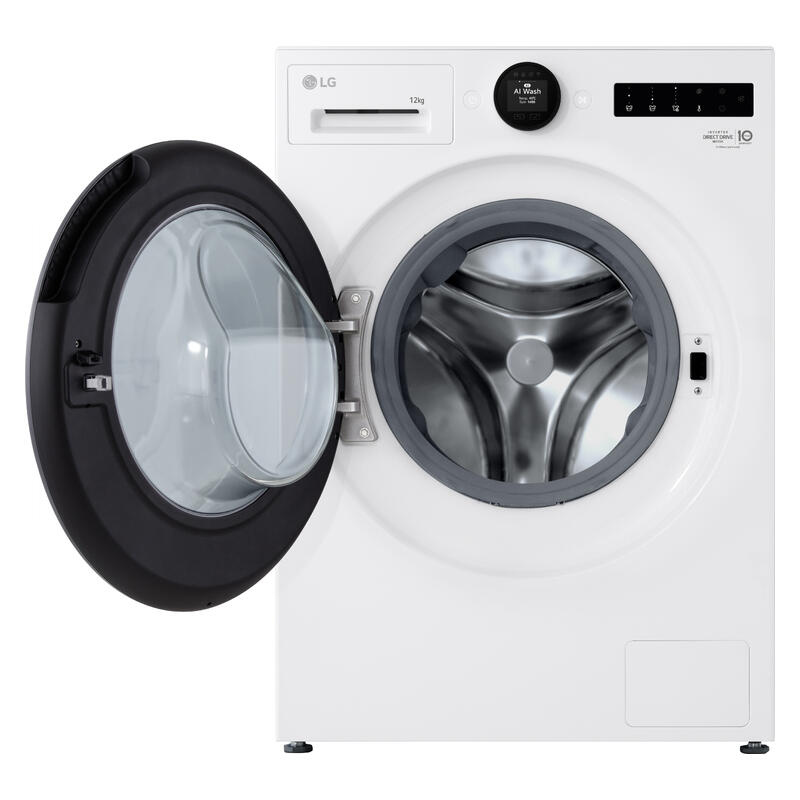 LG 12kg Smart AI Front Load Washing Machine - Essence White (Series 9)