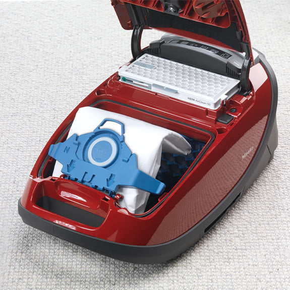 Miele Complete C3 Cat & Dog Bagged Vacuum Cleaner - Red