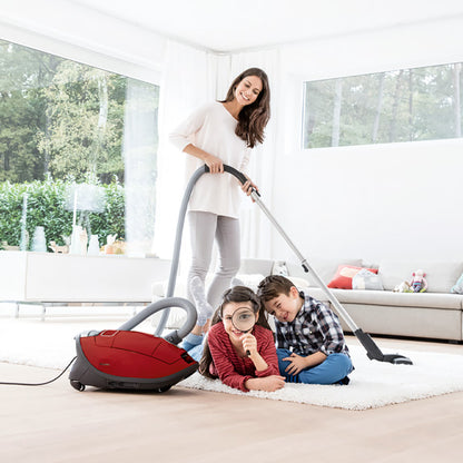 Miele Complete C3 Cat & Dog Bagged Vacuum Cleaner - Red