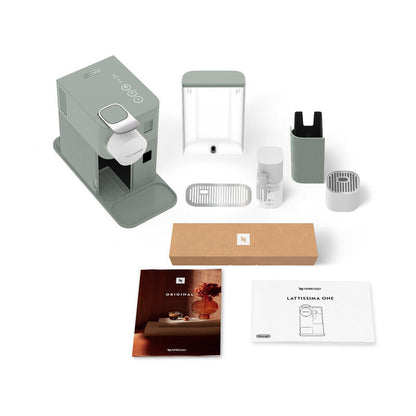DeLonghi Nespresso Lattissima One Capsule Coffee Machine - Toronto Green