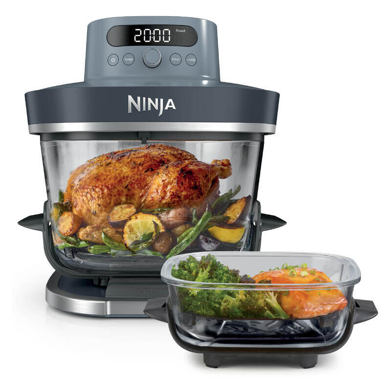 Ninja Crispi Pro 6-in-1 Glass Air Fryer - Cyberspace
