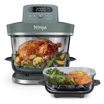 Ninja Crispi Pro 6-in-1 Glass Air Fryer - Ash Grey