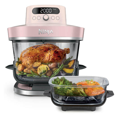 Ninja Crispi Pro 6-in-1 Glass Air Fryer - Rose Quartz