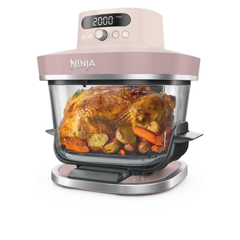 Ninja Crispi Pro 6-in-1 Glass Air Fryer - Rose Quartz