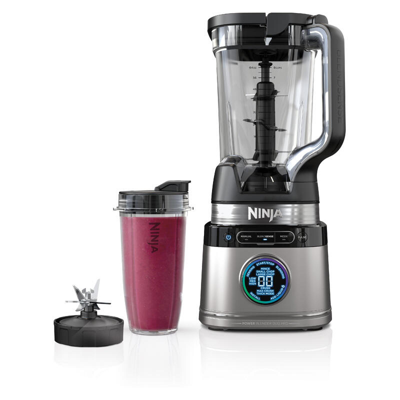 Ninja Detect Duo Power Blender Pro & Single Serve - Silver