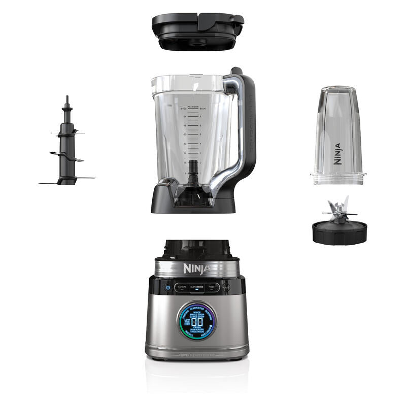 Ninja Detect Duo Power Blender Pro & Single Serve - Silver