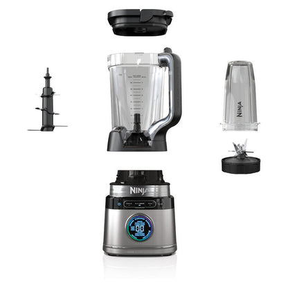 Ninja Detect Duo Power Blender Pro & Single Serve - Silver