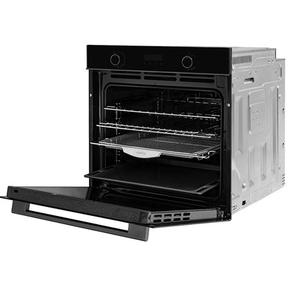 Omega 60cm Built-In Oven with 11 Functions - Black