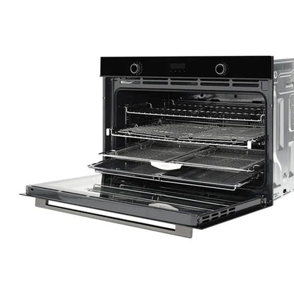 Omega 90cm Built-In Large Oven with 11 Functions - Black
