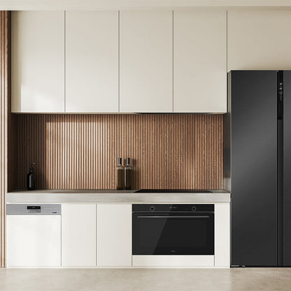Omega 90cm Built-In Large Oven with 11 Functions - Black