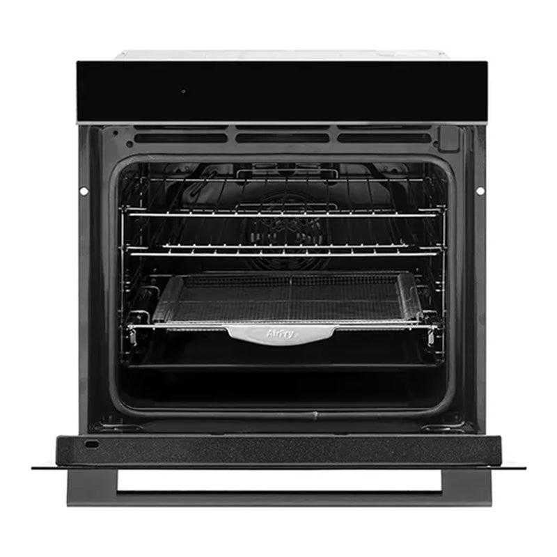 Omega 60cm Pyrolytic Built-In Oven with 16 Functions - Midnight Black