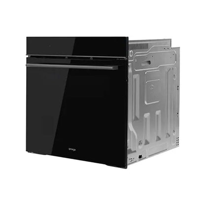 Omega 60cm Pyrolytic Built-In Oven with 16 Functions - Midnight Black