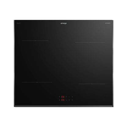 Omega 60cm 4-Zone Induction Cooktop - Black