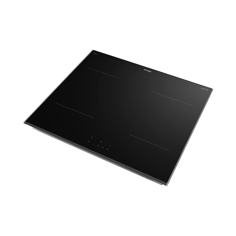 Omega 60cm 4-Zone Induction Cooktop - Black