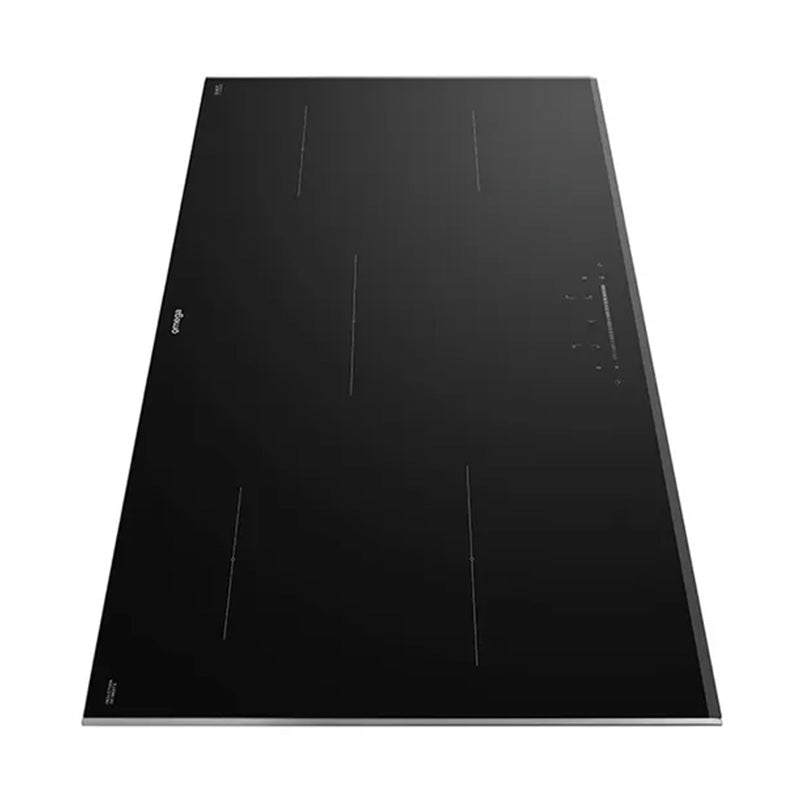Omega 90cm 5-Zone Induction Cooktop - Black Glass