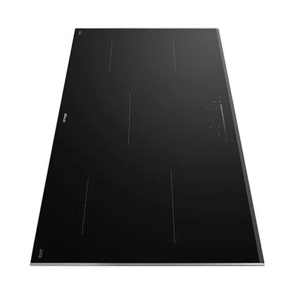 Omega 90cm 5-Zone Induction Cooktop - Black Glass