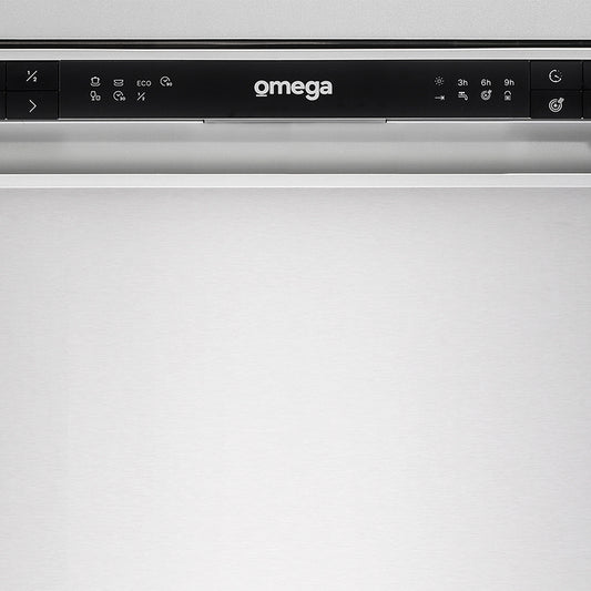 Omega 60cm Freestanding Dishwasher - Stainless Steel
