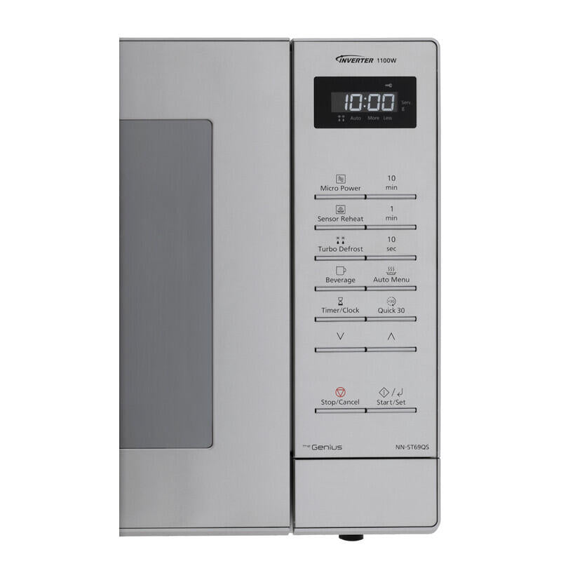 Panasonic 32L Inverter 1100W Microwave Oven - Silver