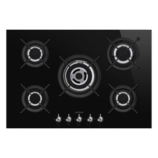 Smeg Classic 75cm Gas on Glass Cooktop