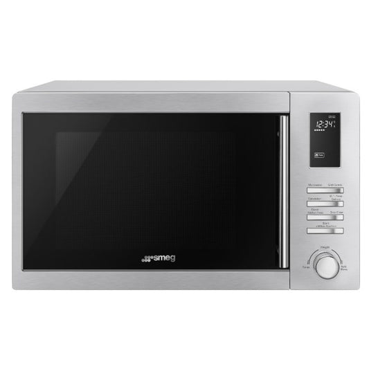 Smeg 34L Stainless Steel Inverter Microwave