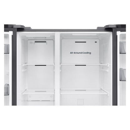 Samsung 655L Smart Side-by-Side Fridge Freezer - Silver