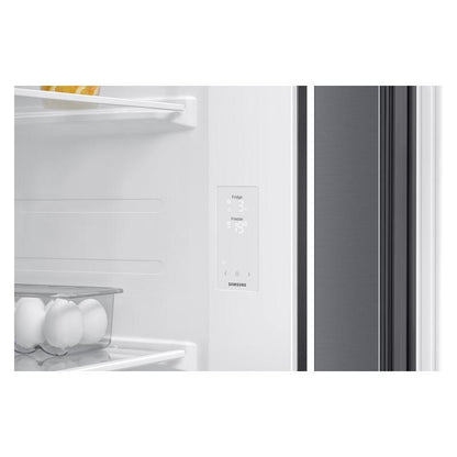 Samsung 655L Smart Side-by-Side Fridge Freezer - Silver