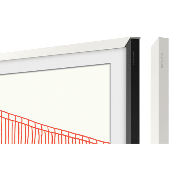 Samsung 85-Inch Customisable Frame for The Frame TV - White