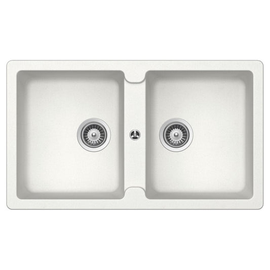 SCHOCK TYPOS N200 ALPINA DOUBLE BOWL SINK