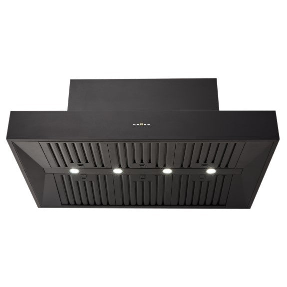 Schweigen 120cm Silent BBQ Alfresco Canopy Rangehood (Single Motor) - Black