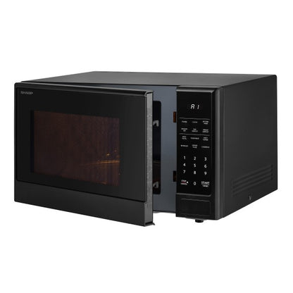 Sharp 28L Compact Microwave Oven - Black
