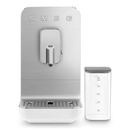 SMEG BEAN TO CUP WITH MILK STEAMING SYSTEM - MATT WHITE