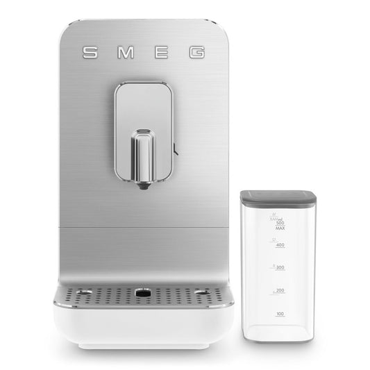 SMEG BEAN TO CUP WITH MILK STEAMING SYSTEM - MATT WHITE