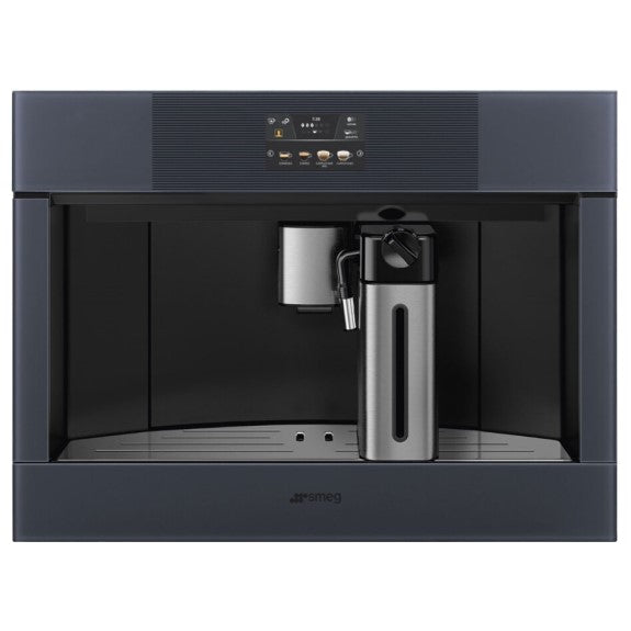 Smeg 45cm Automatic Built-In Compact Coffee Machine - Grey (Linea)