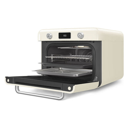 Smeg Combi Countertop Air Fry Oven With Steam - Cream
