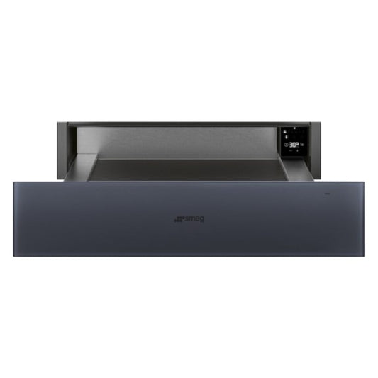 SMEG LINEA WARMING DRAWER WITH TOUCH CONTROLS NEPTUNE GREY 15CM