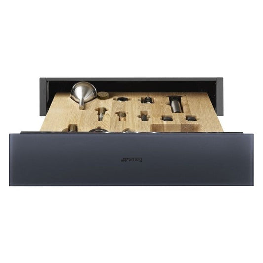 Smeg 15cm Built-In Sommelier Drawer - Grey (Linea)
