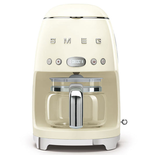 Smeg Retro Style 1.4 Litre Drip Filter Coffee Machine - Panna Cream