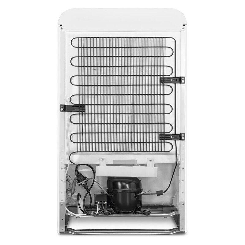 Smeg 135L 50's Style Retro Bar Fridge Left Hand Hinge - White