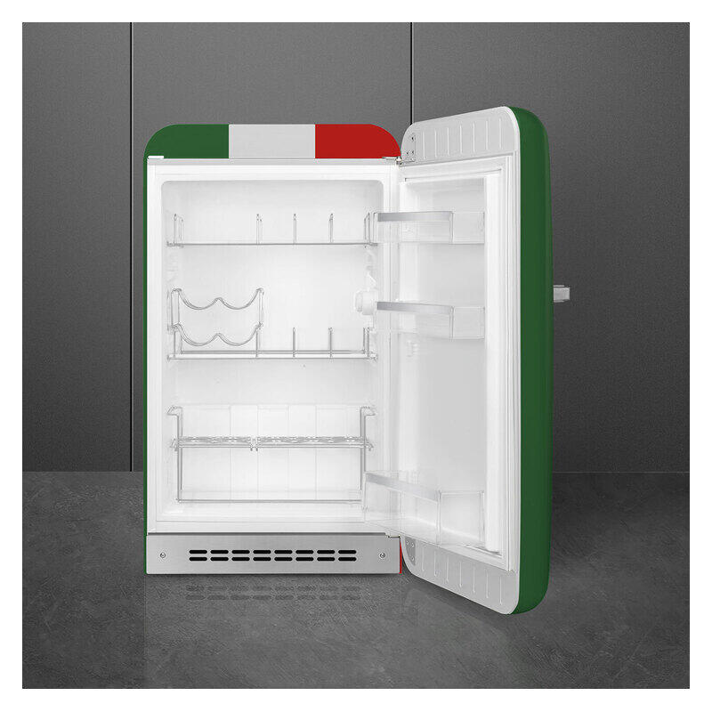 Smeg 135L 50's Style Retro Bar Fridge Right Hand Hinge - Multi Coloured