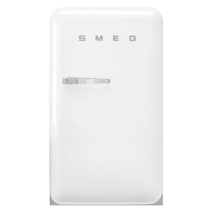 Smeg 135L 50's Style Retro Bar Fridge Right Hand Hinge - White