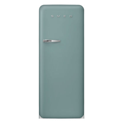 SMEG 50'S STYLE RETRO REFRIGERATOR R/HAND HINGE - EMERALD GREEN 270L