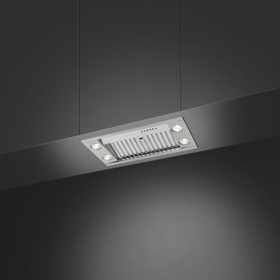 Smeg 60cm Diamond Concealed Undermount Rangehood - Stainless Steel