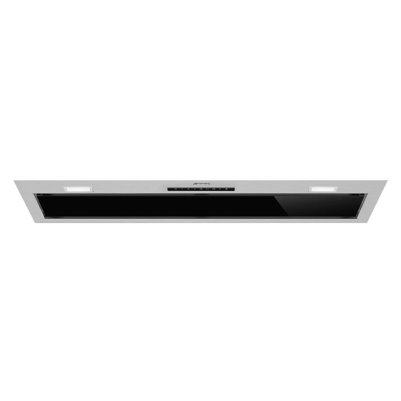 Smeg 90cm Undermount Rangehood - Black/Stainless Steel (Universale)
