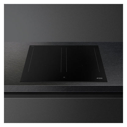 Smeg 60cm Classic Induction Cooktop with Autovent 2.0 - Matte Black