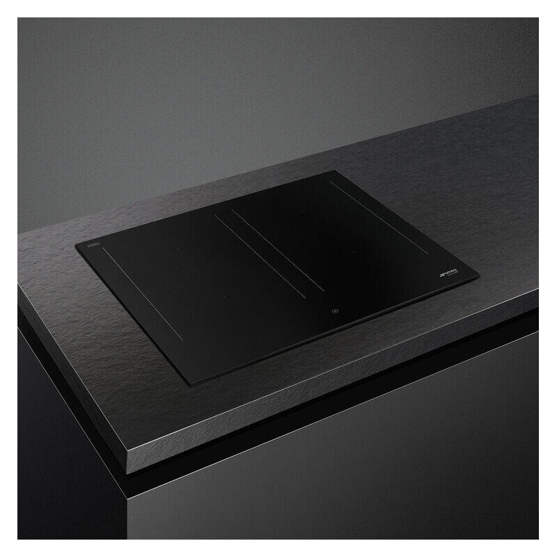 Smeg 60cm Classic Induction Cooktop with Autovent 2.0 - Matte Black
